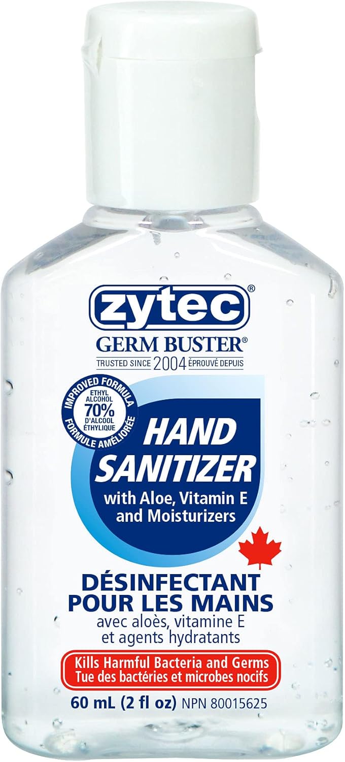 Hand Sanitizer Clear Gel - 70% Alcohol - 60 ml