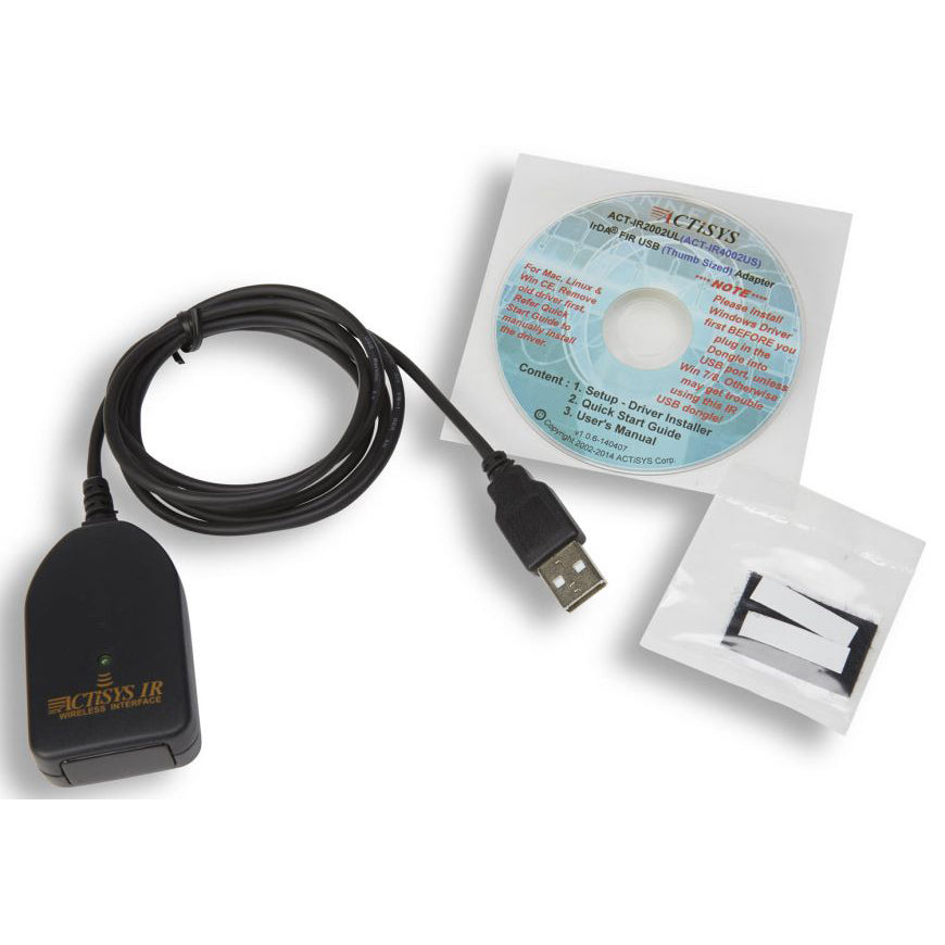 <tc>ACTiSYS IR2002UL FIR - Adaptateur USB pour lecteur infrarouge</tc>