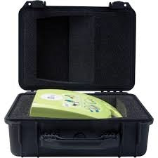 <tc>Étui Pelican avec découpes pour ZOLL AED Plus</tc>