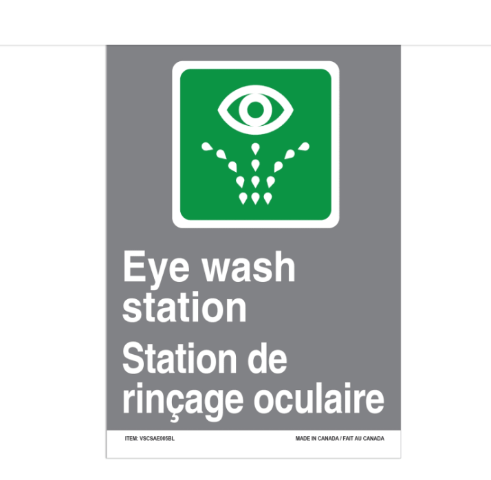 Station de lavage oculaire PhysiciansCare Gravity, 16 gallons
