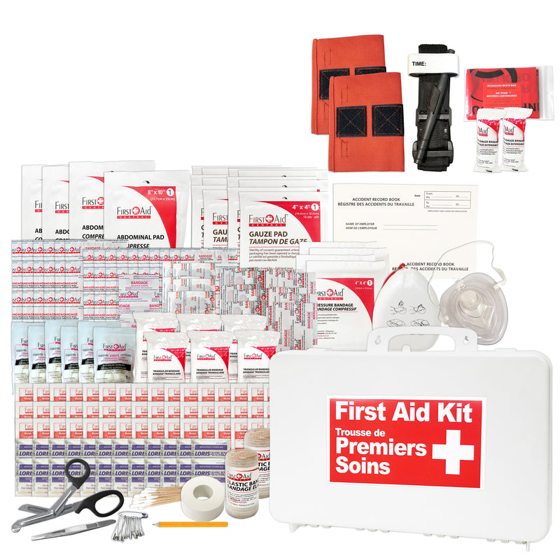 BC Level 1 First Aid Kit and Refill - WorkSafeBC