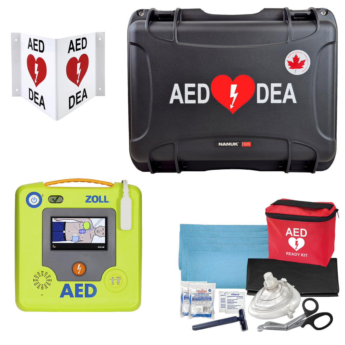 Bill 30 Ontario - ZOLL AED 3 Construction and Workplace AED Package