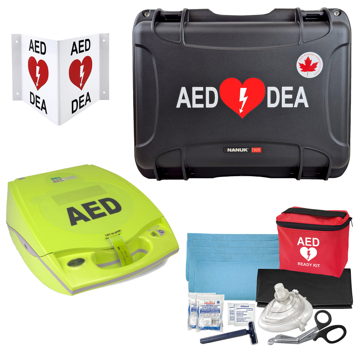 Bill 30 Ontario - ZOLL AED Plus Construction and Workplace AED Package