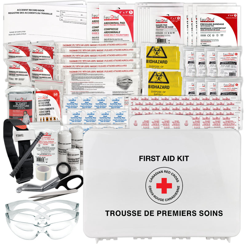 Trousse de premiers soins de base de la Colombie-Britannique