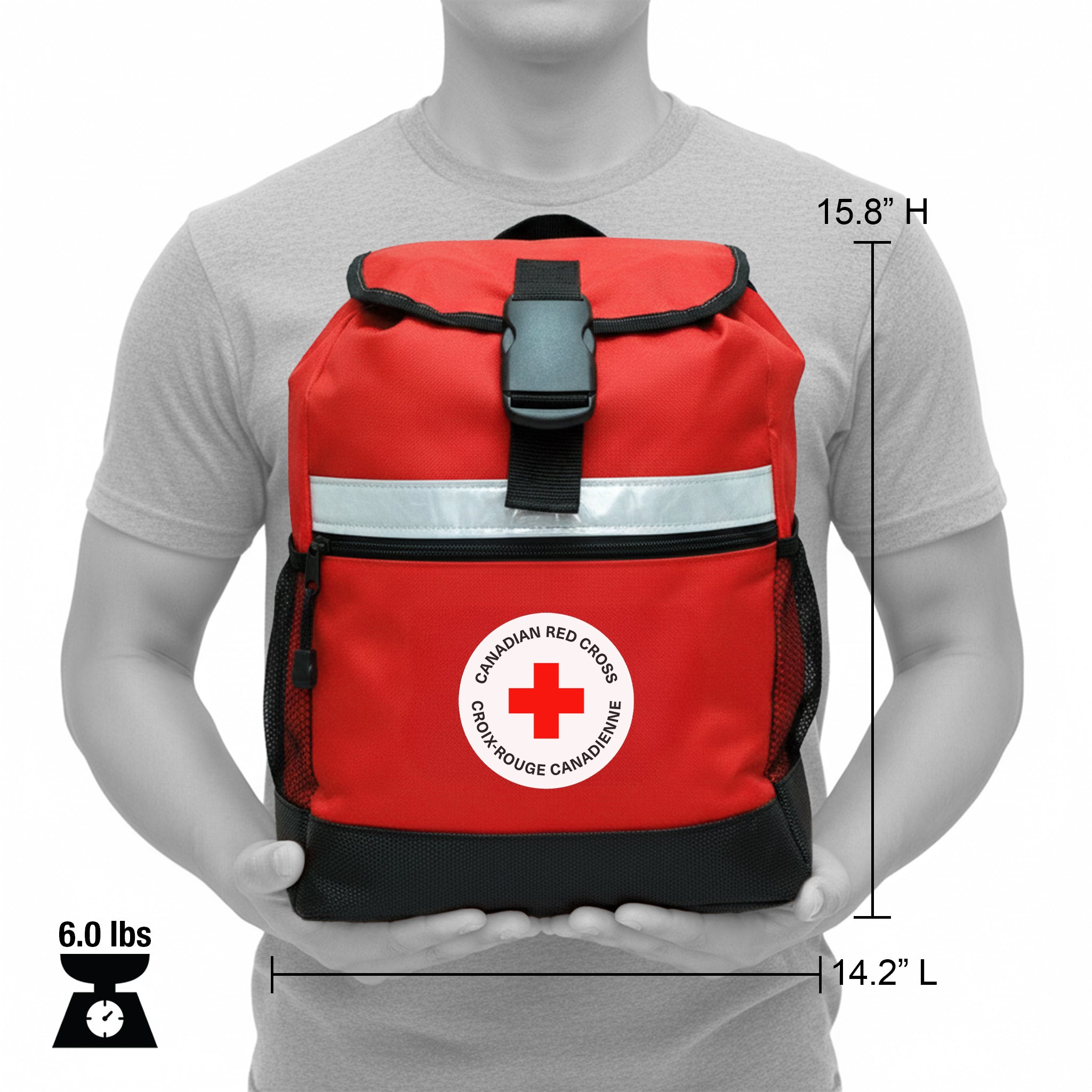 1-Person Basic Disaster Preparedness Kit – 72-Hour Emergency Survival Bag