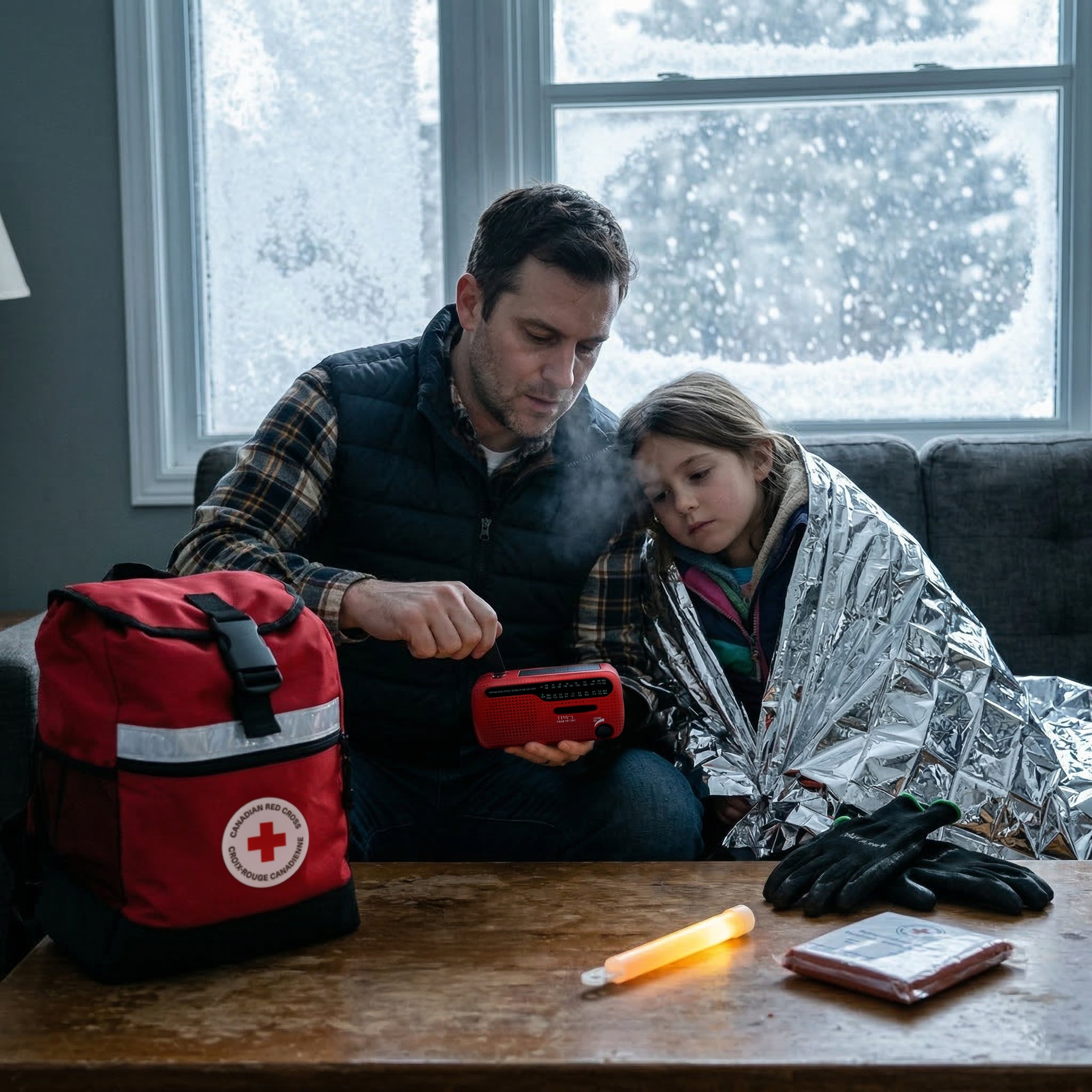 2-Person Basic Disaster Preparedness Kit – 72-Hour Emergency Survival Bag