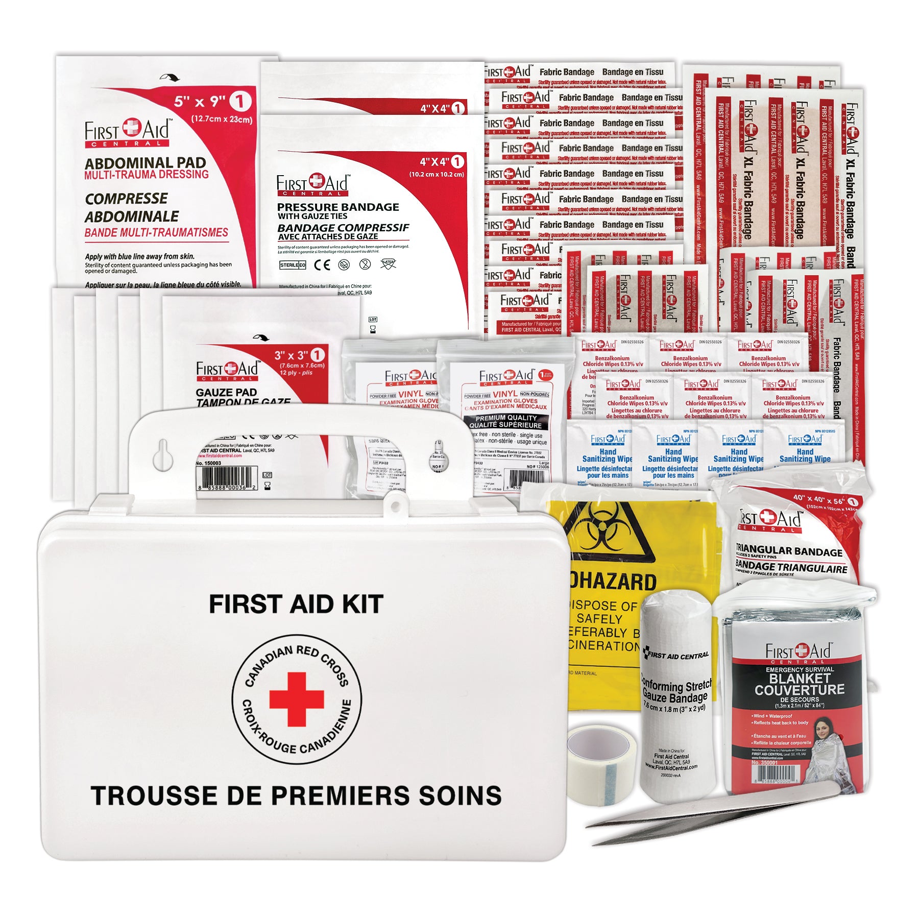 Type 1 First Aid Kit – CSA Z1220-24 Standard Requirements