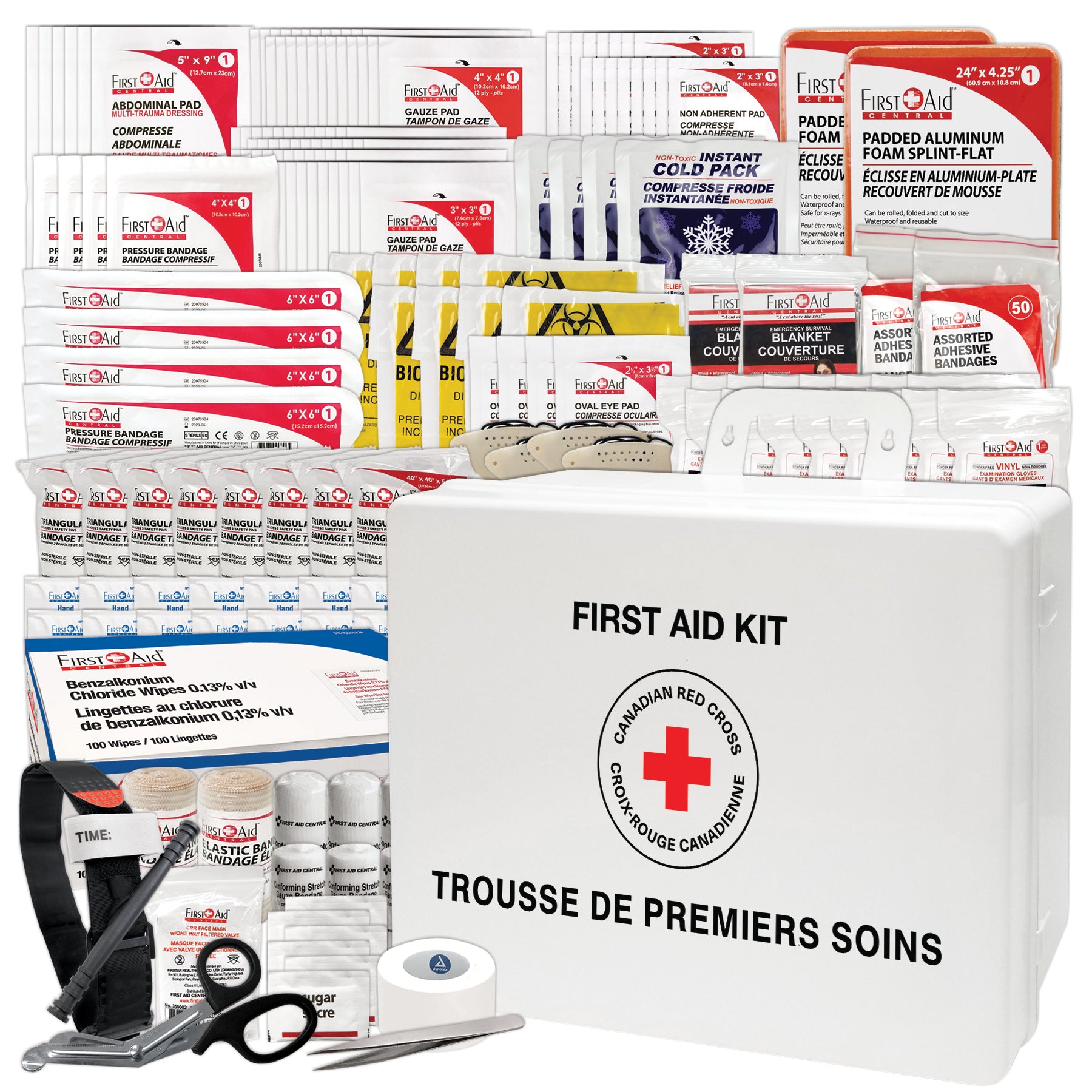 CONAPIDIL Tutorial Kit 30mL X 3セット Type 3 First Aid Kit - Large - CSA Z1220-24 Standard Requirements
