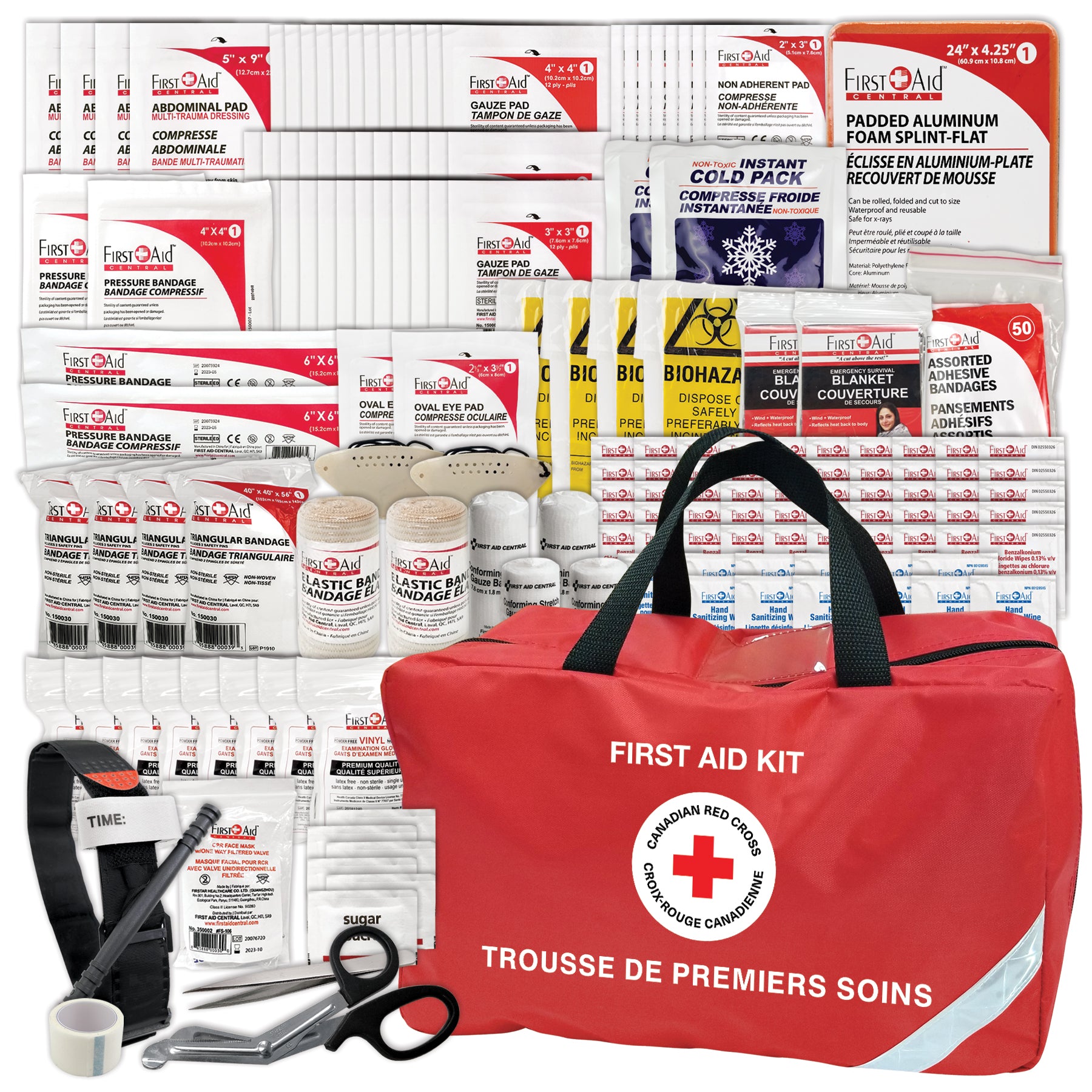 Type 3 First Aid Kit - Medium Size - CSA Z1220-24 Standard Requirements