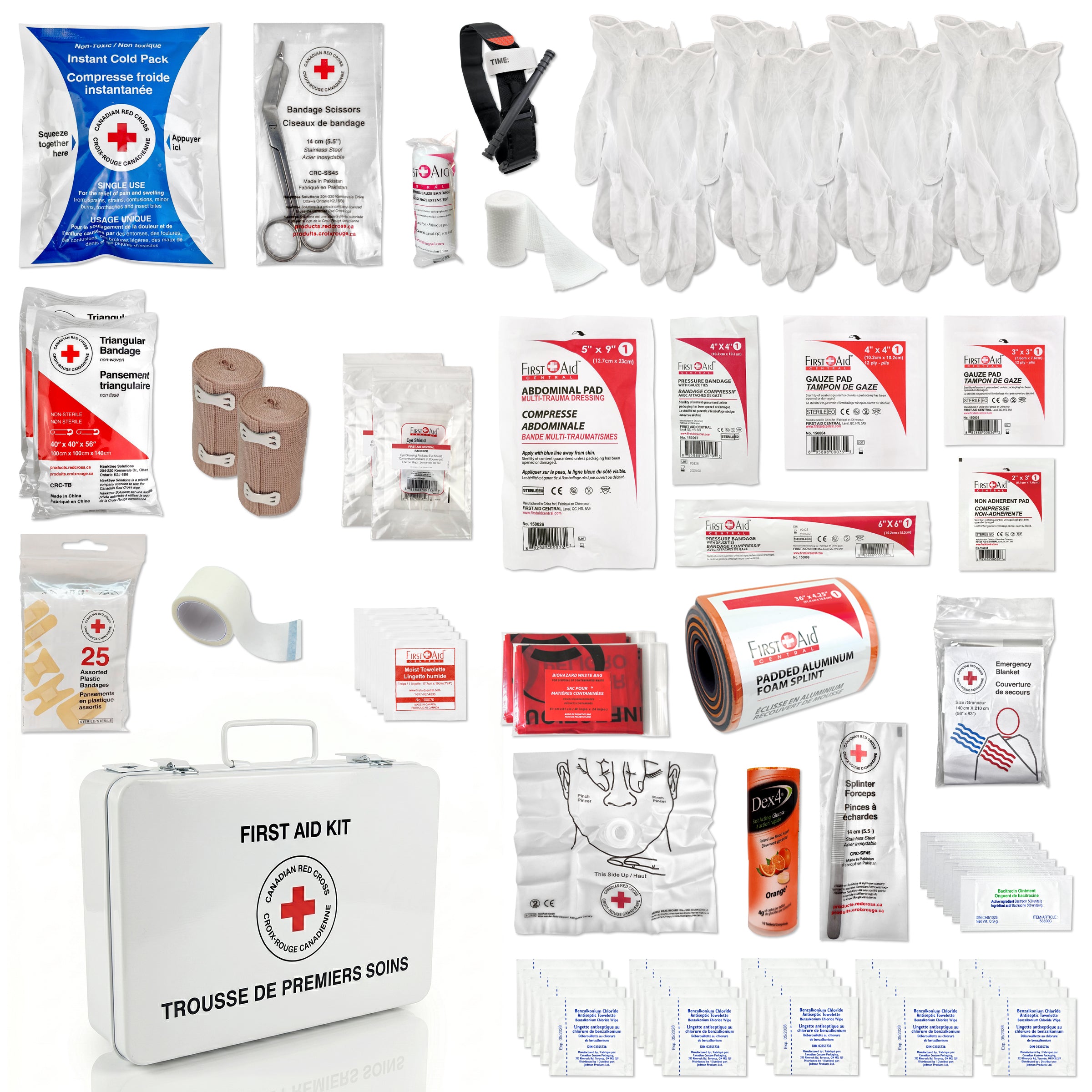 First Aid Kit Type 3 Intermediate, as per CSA Standard - Small (2-25 Persons)