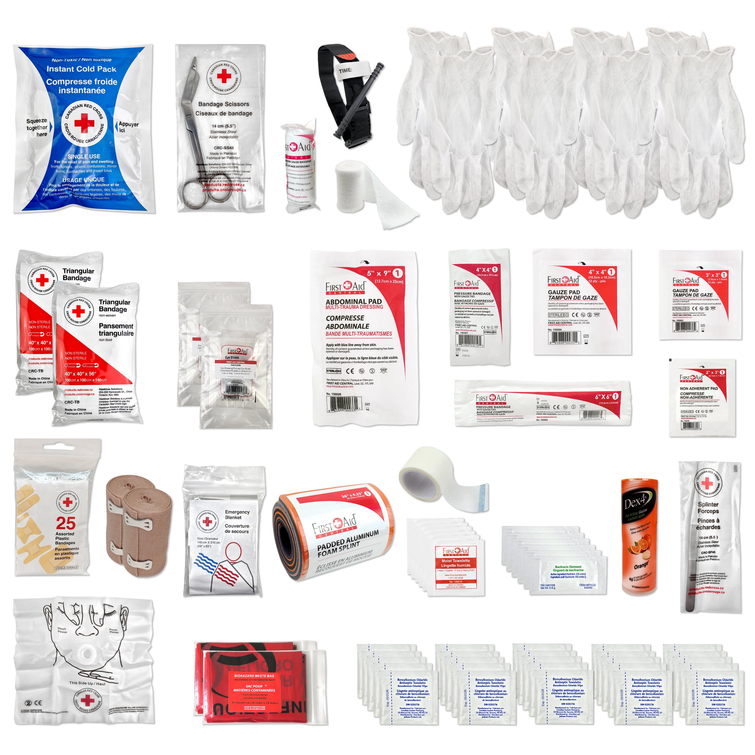 First Aid Kit Type 3 Intermediate, as per CSA Standard - Small (2-25 Persons)