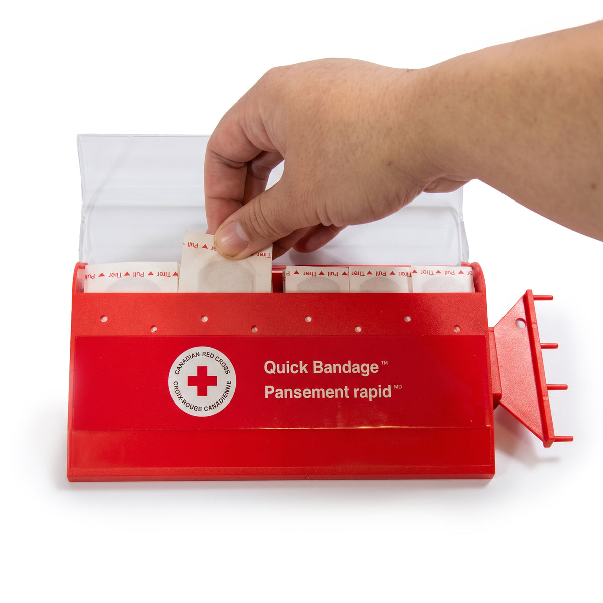 Distributeur de bandages rapide pour lieu de travail