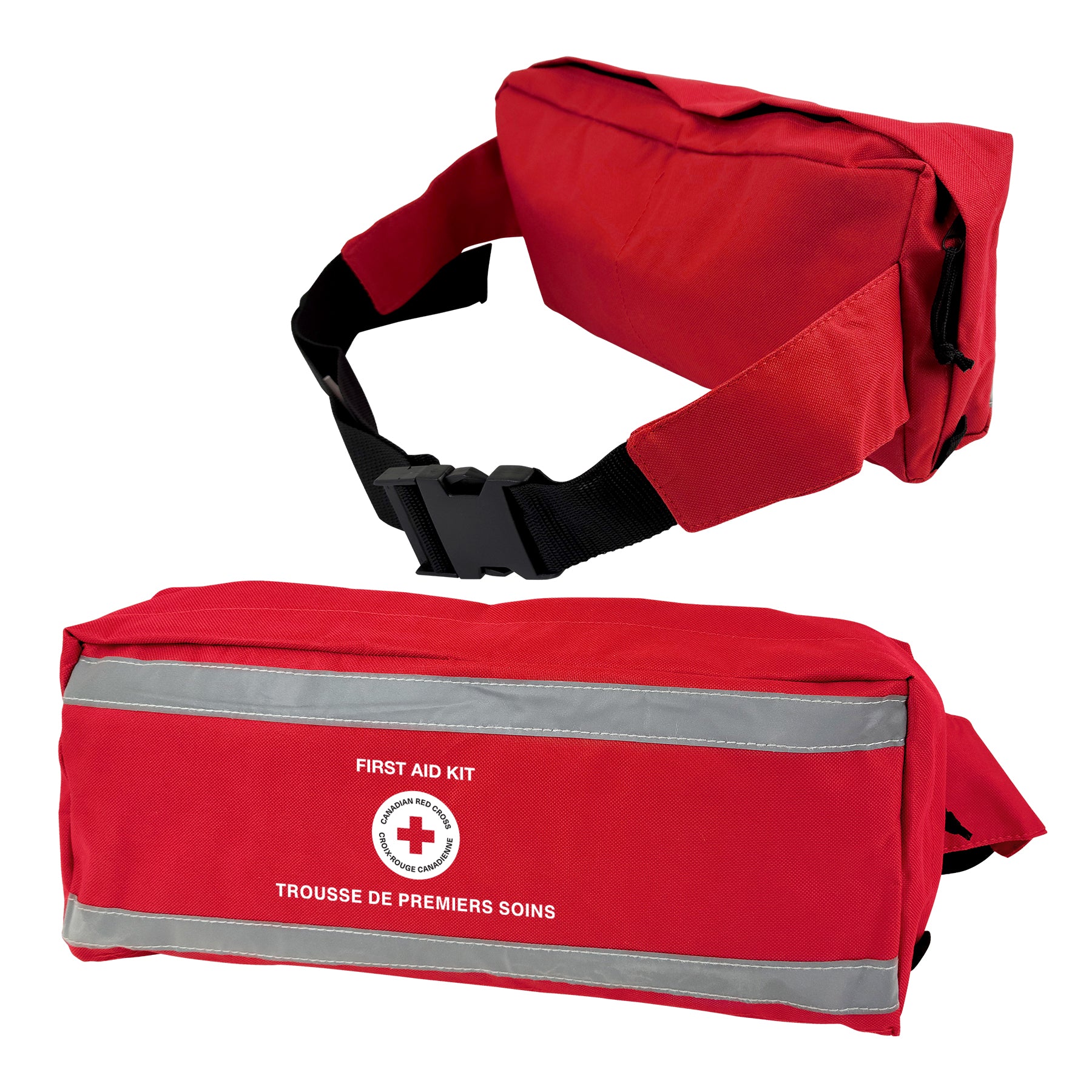 Empty Large Rectangular Reflective Fanny - with CRC Logo