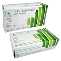 Vinyl Medical Exam Gloves, DuraCore (100)