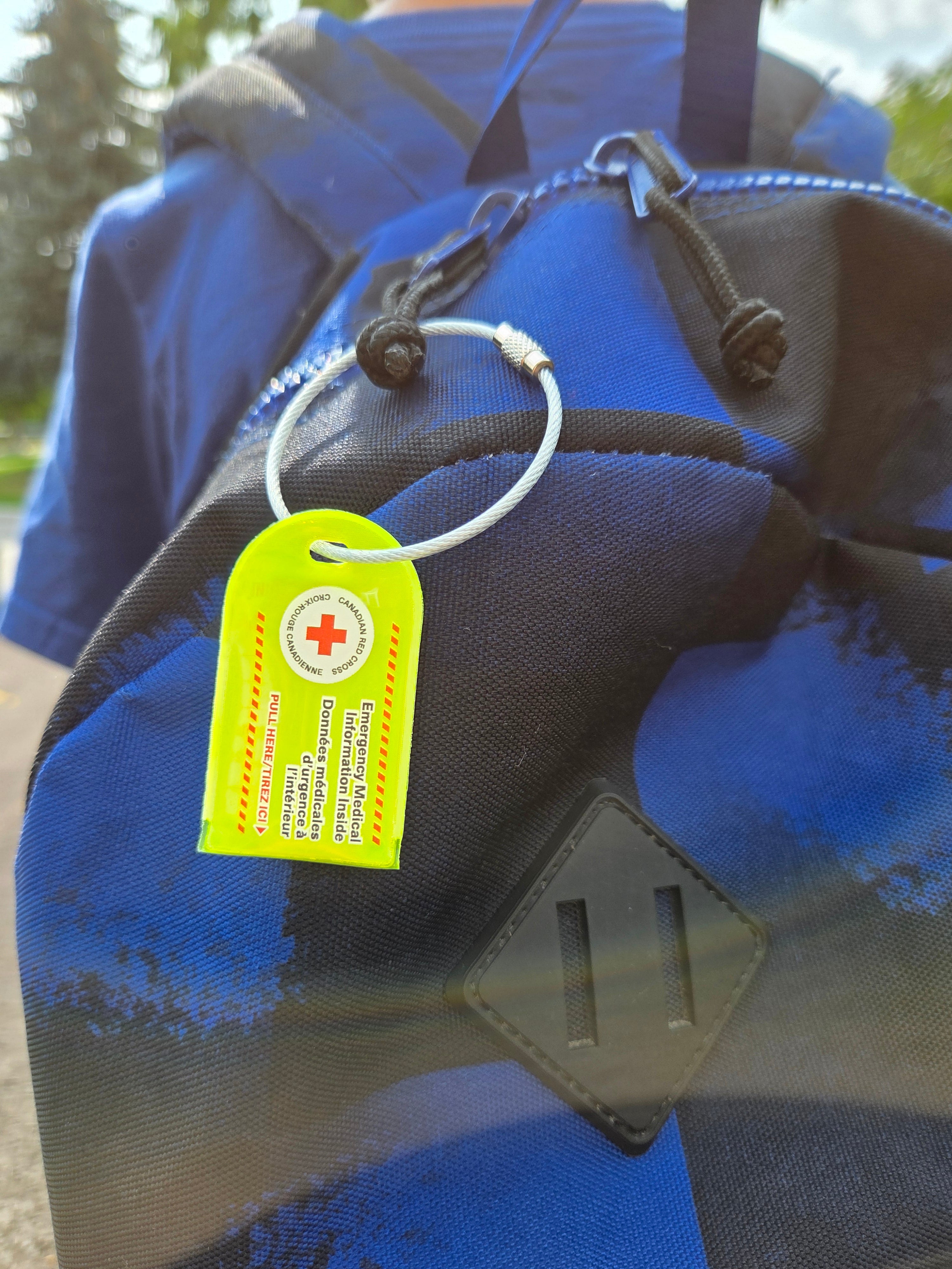 My Emergency Information Tag (CRC) - Single