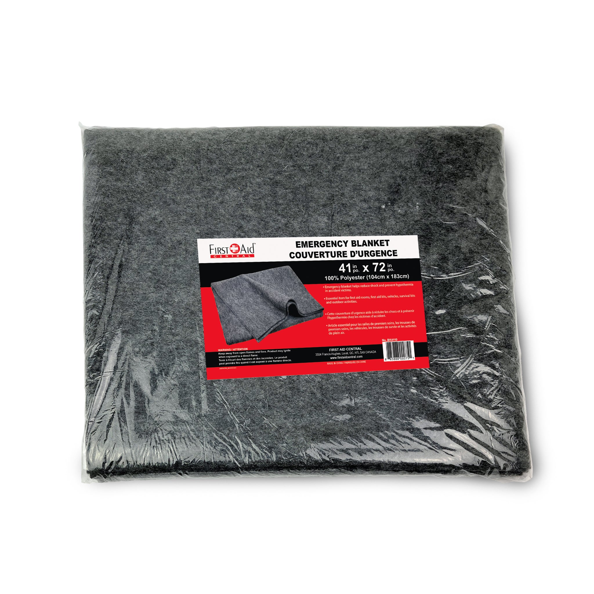 Multi Fibre Emergency Blanket (41"x 72")