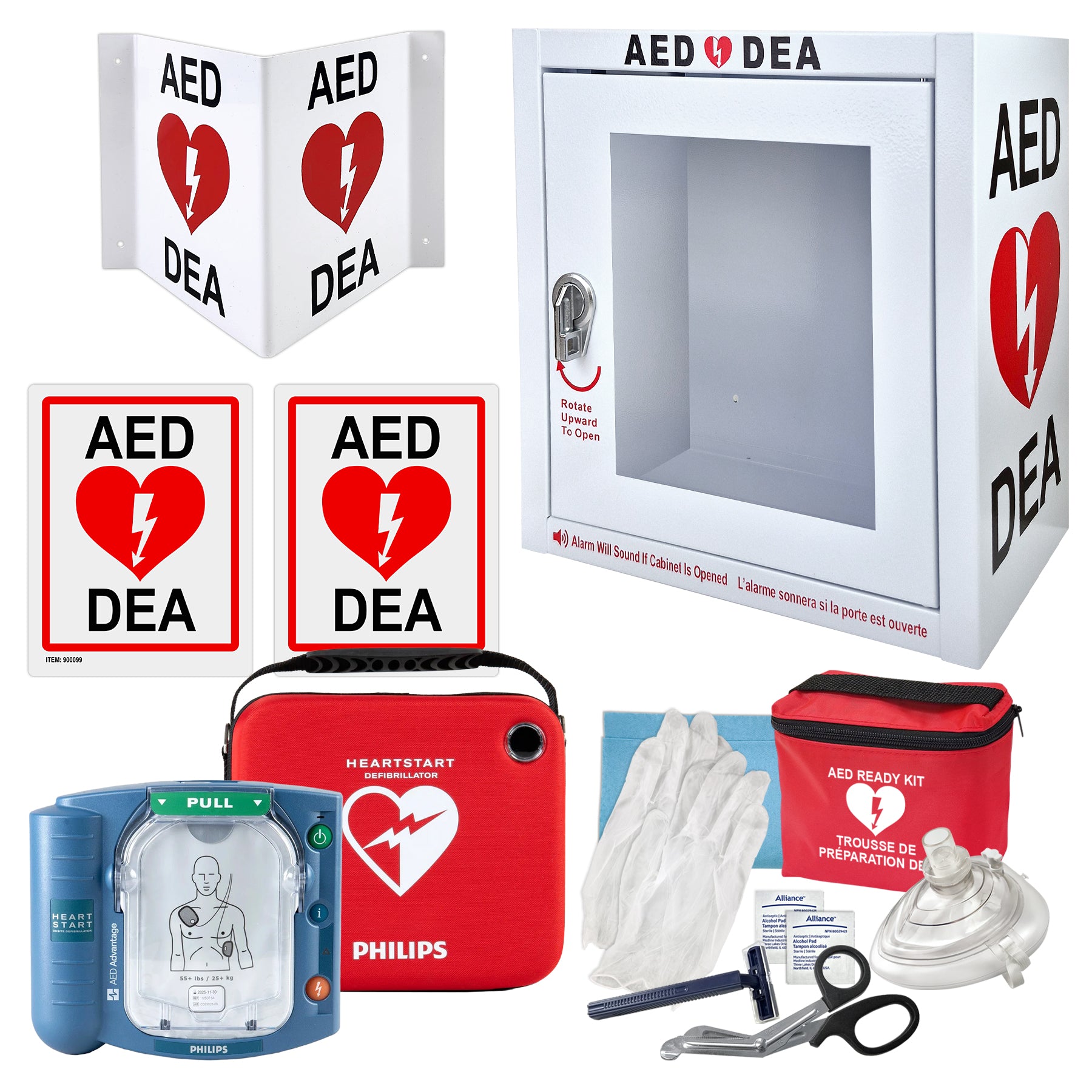 Philips HeartStart OnSite AED Package