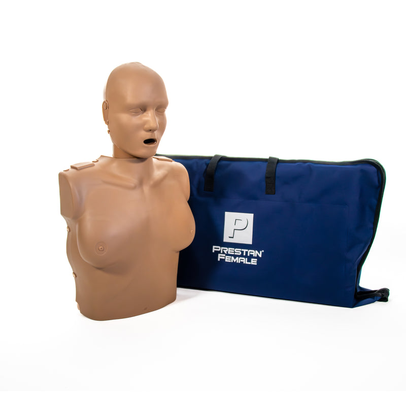 <tc>Mannequin professionnel féminin adulte PRESTAN avec CPR Feedback sur la réanimation cardio-pulmonaire</tc>