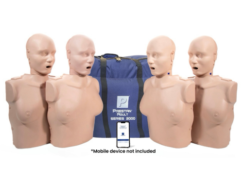 PRESTAN Professional Adult Female Series 2000 Manikin with Advanced CPR Feedback, 4-Pack