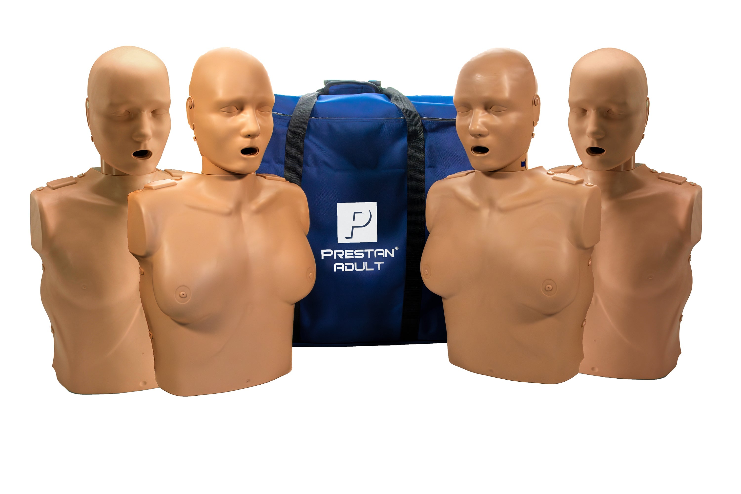 PRESTAN Professional Adult and Female Manikin with CPR Feedback, 4-Pack
