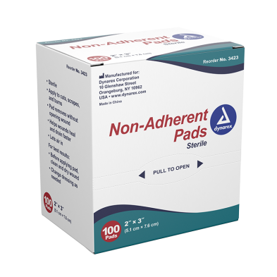 Non-Adherent Pads - Sterile - 2" x 3"