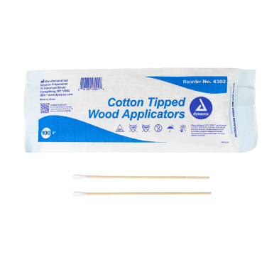 Cotton Tipped Applicator 6" (100)