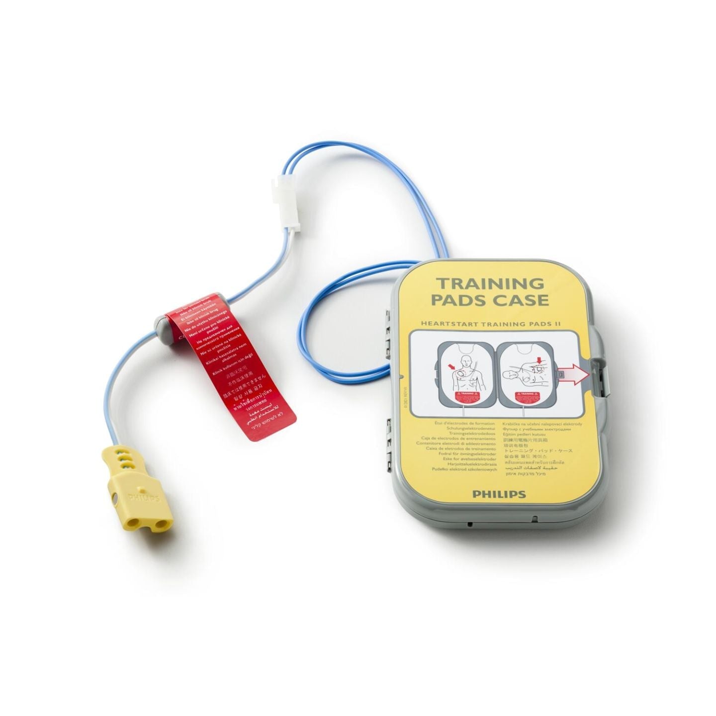 Training electrodes for FRx or FRx Trainer AEDs