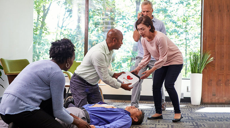 Physio-Control LIFEPAK CR2, WIFI + 3G, Bilingue, avec Poignée