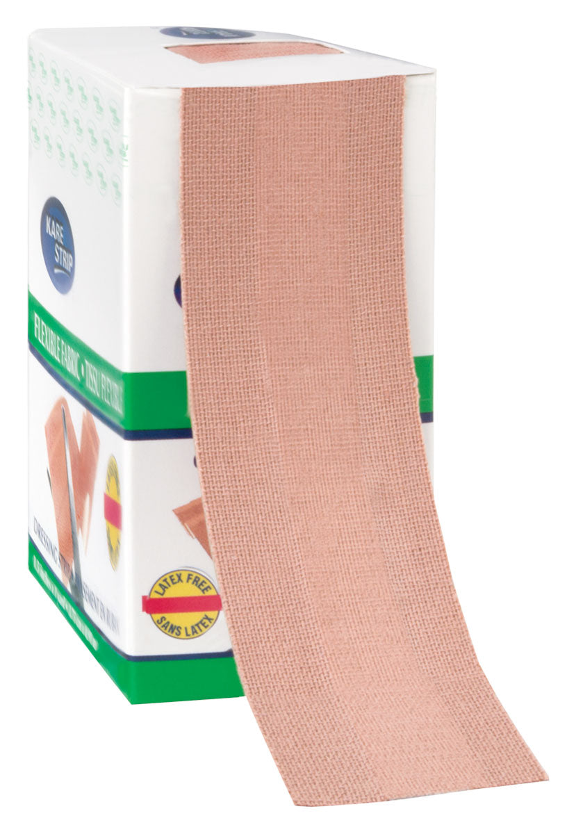 Fabric Dressing Strip, 3.8 cm x 4.6 m (1-1/2" x 5 yds), Heavyweight