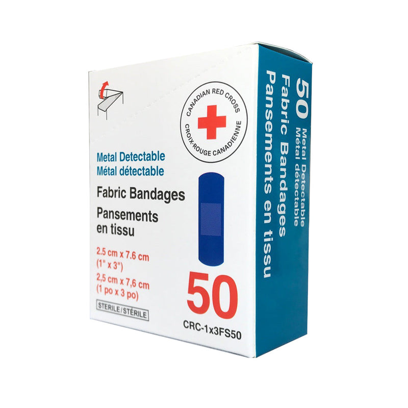 Fabric Bandage - 1" x 3" (Food Grade)