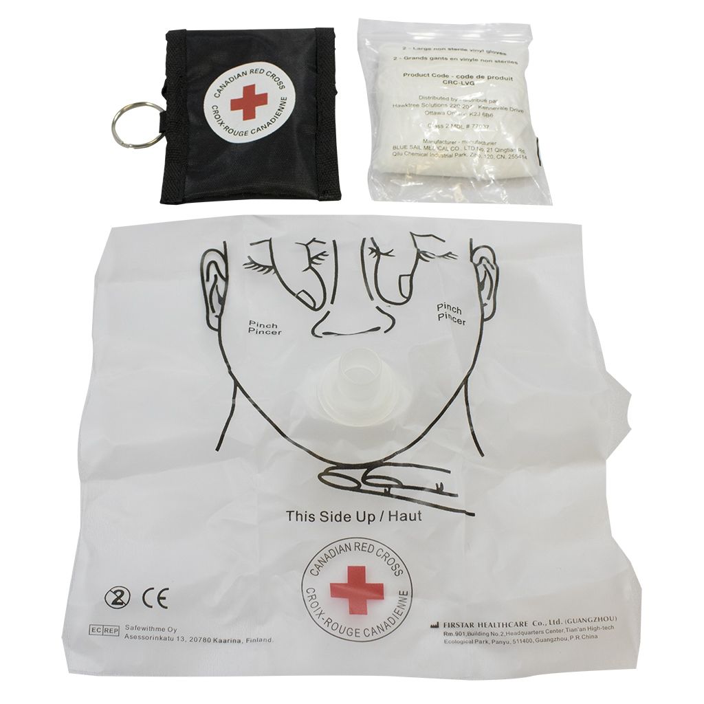 CPR Key Chain with Gloves