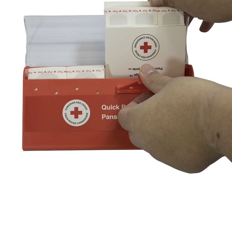 Distributeur de bandages rapide pour lieu de travail