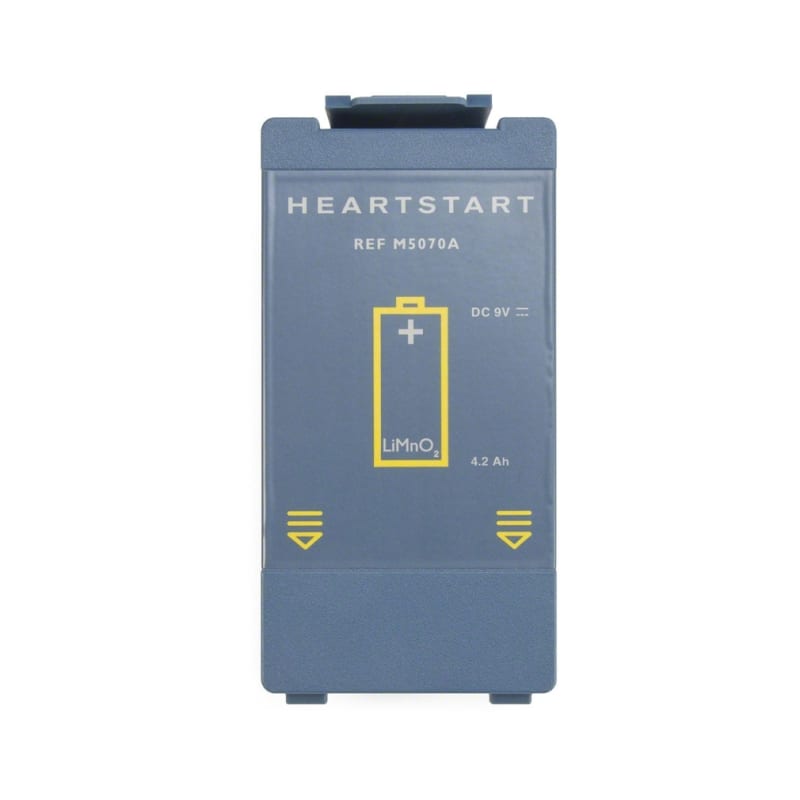 <tc>Batterie au lithium Philips Heartstart OnSite/FRx, longue durée de vie (4 ans ou 200 chocs)</tc>