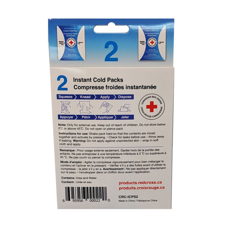Instant Cold Pack 6 x 8 Inch. Pack of 10 First Aid Instant Cold Packs for  Injuries, Spasms, Burn. Single Use Instant Cold Compress First Aid.  Portable