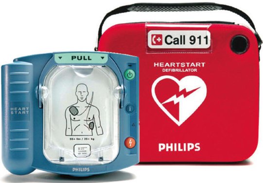 <tc>Défibrillateur Philips HeartStart OnSite, avec étui de transport standard</tc>